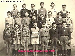 Oran- SDV- 7085- ECOLE EMERAT GARCONS 19XX 2 EME N01 
